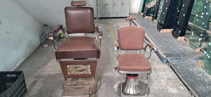 cadeira barbearia Campanile original Pai & filhos