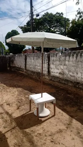 Sombreiro em fibra de vidro