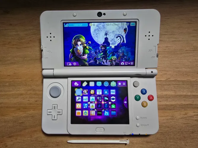 New Nintendo 3DS Dual IPS Edição Mario 3D Land (Leia Detalhes)