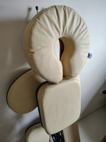 Cadeira de quick massagem bege