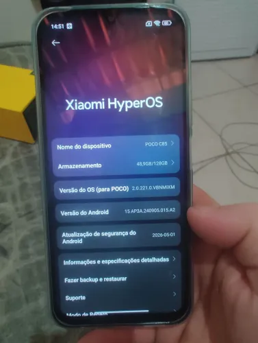 Vendo celular poco c85