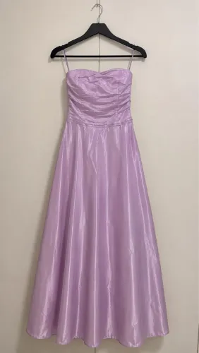 vestido rosa longo de festa/formatura y2k