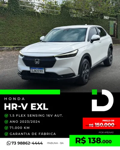 Honda HR-V EXL 1.5 Sensing 16V 5P Aut. 2024