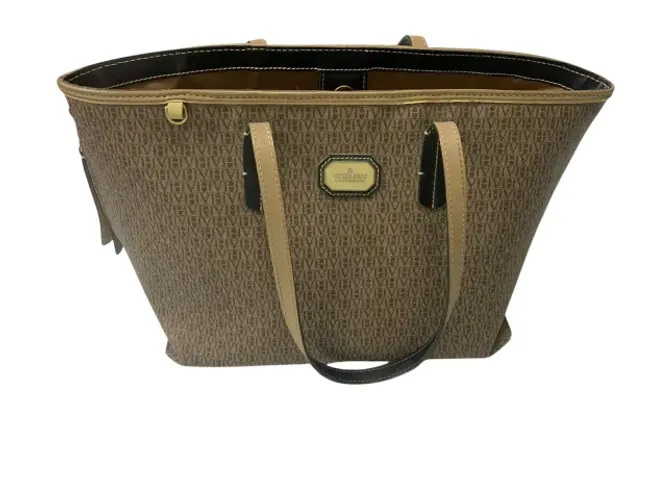 Bolsa Tote Victor Hugo Original Grande Lona Monograma VH Leathergoods ? Sem Uso