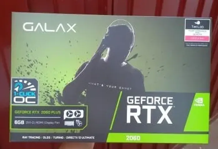 VENDO GALAX RTX 2060 6GB 1 Click-OC