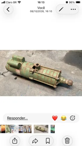 Motor Weg 3 Cv c: bomba 6 estágios Monofásico 