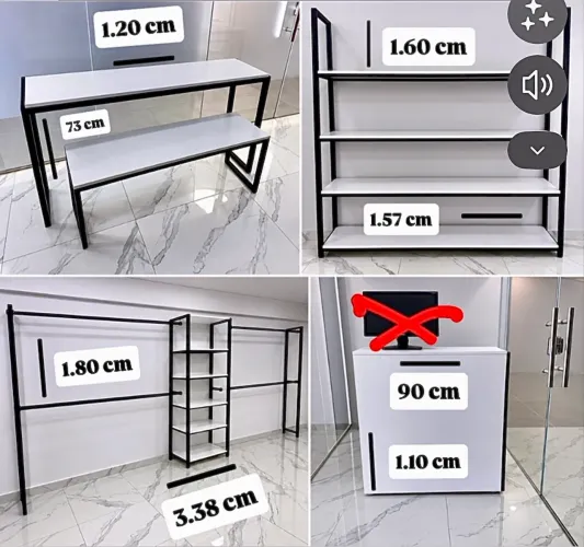 Móveis Loja Roupas