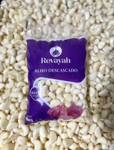 Alho descascado kg