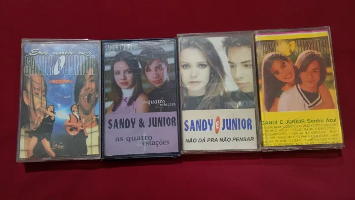 Fita K7 Sandy e junior lote