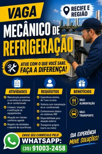Mecânico de refrigeração