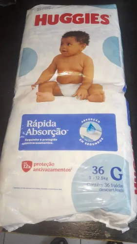 Fralda huggies
