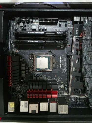 Kit MSI Z87M, i5 4670k e 16GB de Ram