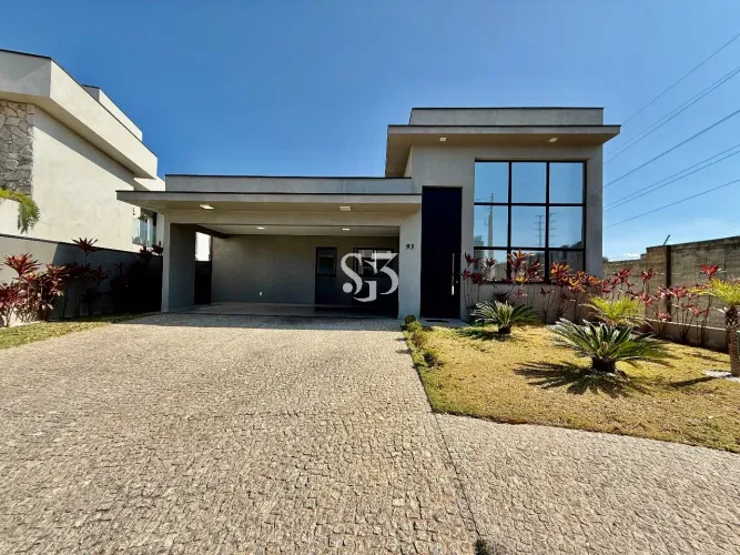 Venha se encantar com esta espetacular casa térrea no Swiss Park, Campinas-SP. 4 suítes, 3