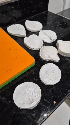 Marcadores de silicone para flores de açúcar 