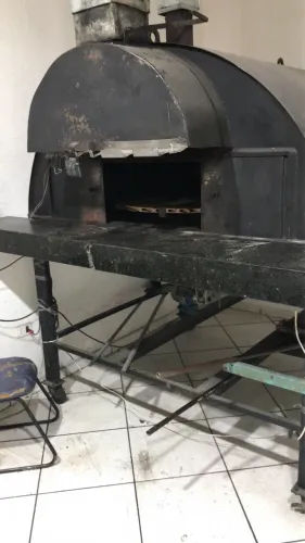 FORNO INDUSTRIAL DE LASTRO - ÓTIMO PRA PIZZARIA/PADARIA