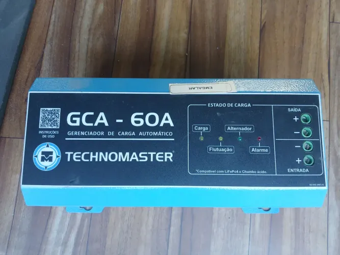 Gerenciador de energia tecnomaster 30 amperes 12v entrada 24v saída barbada oportunidade