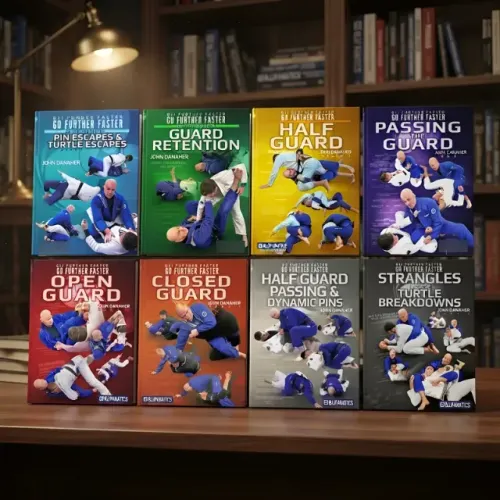 Jiu-jitsu: Instrucional Go Further Faster Completo - 8 Volumes