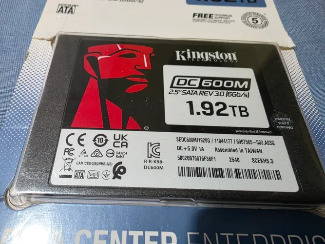 SSD Enterprise Kingston DC600M 1.92Tb SATA