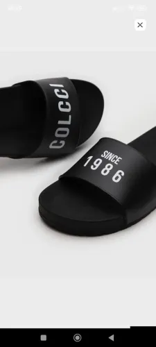 Chinelo Colcci Slice Preto tamanho 39