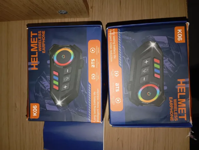 Vendo fone de ouvido para capacete 