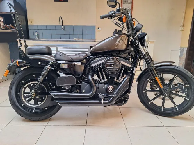 HARLEY DAVIDSON XL IRON TROCO FINANCIO ACEITO CARRO OU MOTO MAIOR OU MENOR VALOR