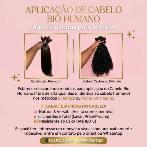 Cabelo bio humano