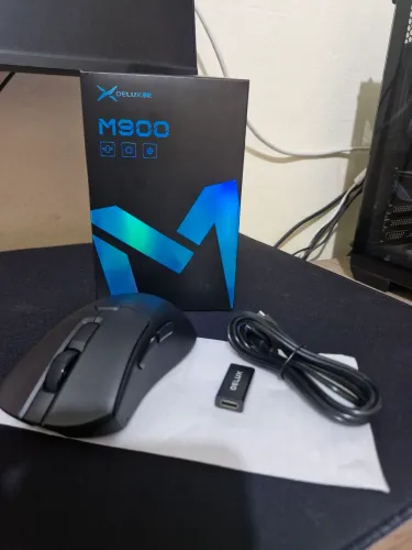 Mouse gamer DELUX M900 ultra light