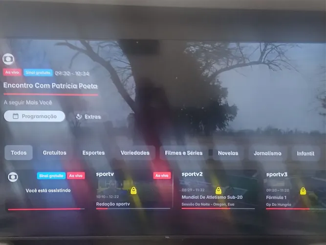 Tv 55 polegadas 4k Qled NOVA