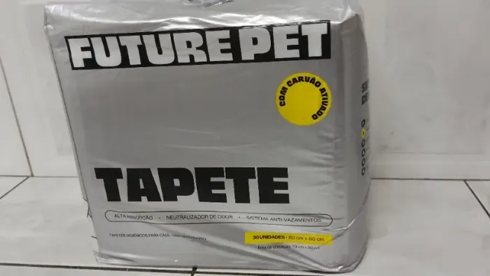 Tapete Higiênico com Carvão Ativado