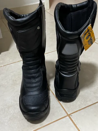 Bota tática e motociclista 