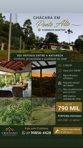 Chácara em Ponto Alto DM