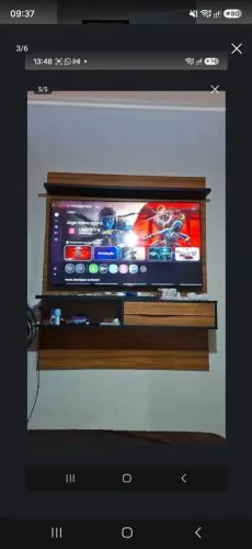 Smart TV 4K 55 polegadas com Alexa comando de voz bixby TV tudo em um já com canais