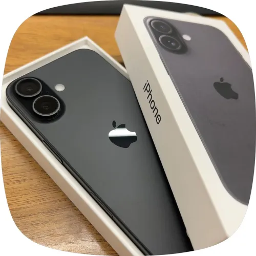 iPhone 16 Preto - 256GB - 1 mês de uso