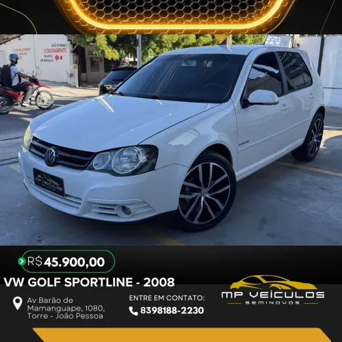Volkswagen Golf Sportline 1.6 MI Total Flex 8V 4P 2008