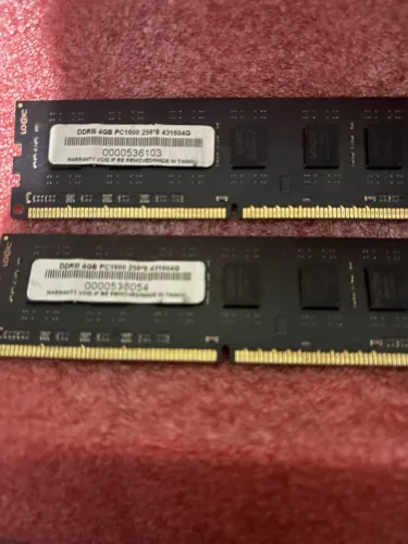 Kit Memória Ram 8gb (2x4gb) Logic Ddr3 1600mhz Desktop Pc3-12800