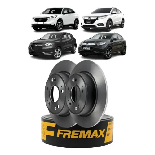 Par Disco Freio Traseiro Fremax BD4425 Honda HR-V 2015-2025