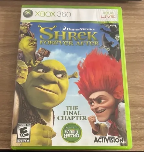 Jogo Shrek Forever After Xbox 360 Live