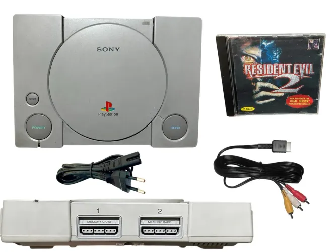 PlayStation 1 FAT Cinzinha Leitor fraco lendo de vez em quando Ps1