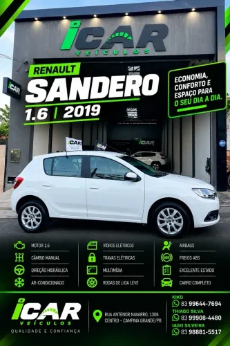Renault Sandero Expression Flex 1.6 16V 5P 2019