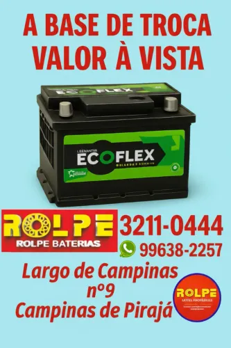 Bateria Automotiva Ecoflex 60Ah Convencional