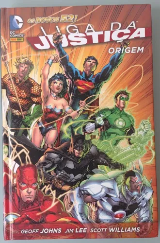 Graphic Novel Liga Justiça Origem Panin iBooks