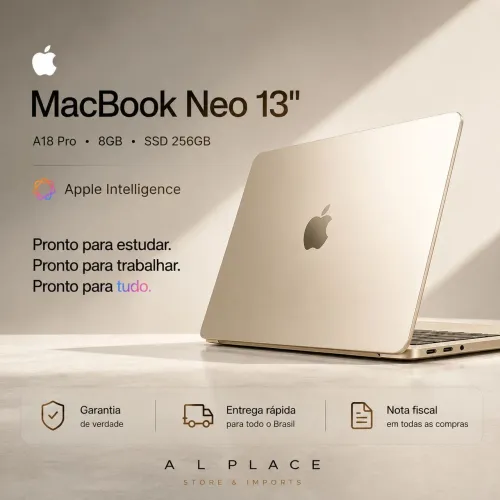 MacBook neo 256 SSD 8gb de ram / nota fiscal / 1 ano de garantia