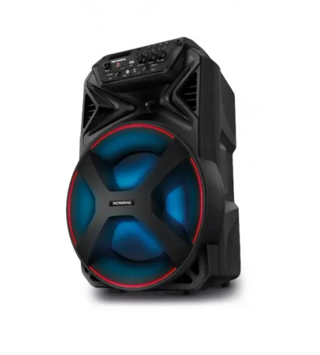 Caixa Amplificada Connect Partyplus, Mondial, Preto, 250W RMS