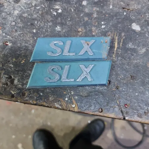Emblema fiat tipo slx 