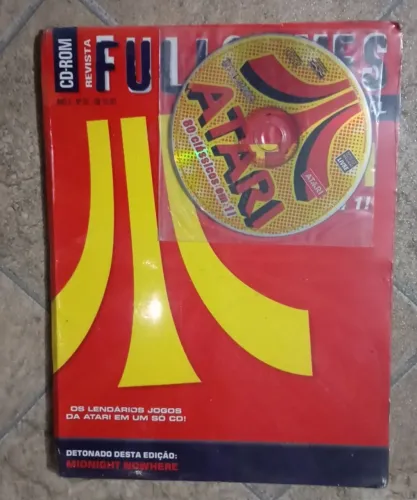 Revista Fullgames Especial Ano 5 Nº 55 + CD Atari ( Lacrada )