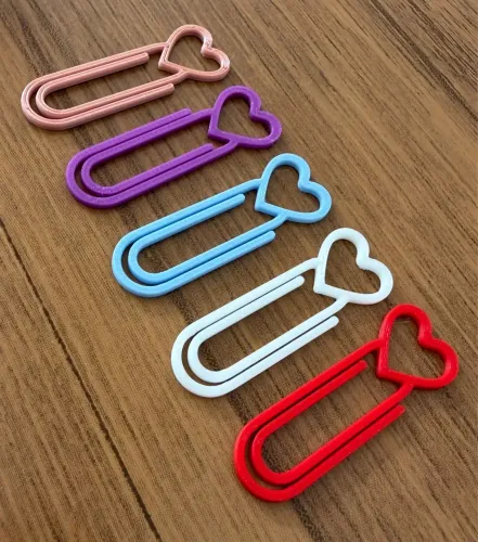 Clips decorativos - kit com 50 unidades