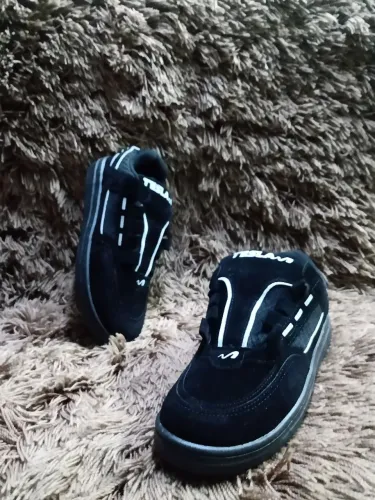 Tênis Tesla Preto Slip On Confortável