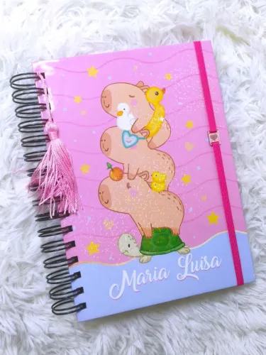 Agenda Personalizada - Tema Capivara