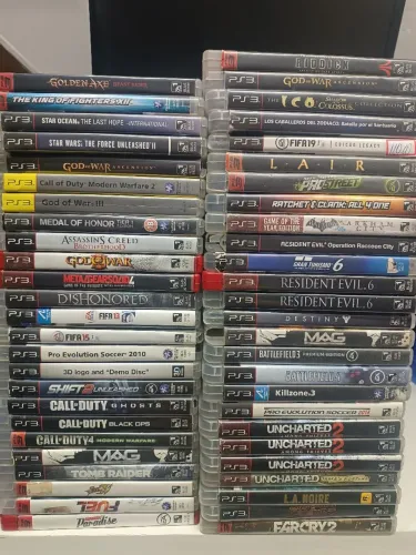 Lote do jogos de Playstation 3
