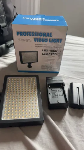 Luz de LED para câmera fotográfica